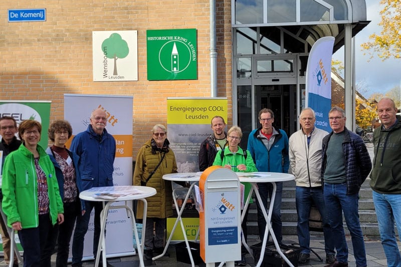 Energiezuinig wonen info op de Koningsbraderie